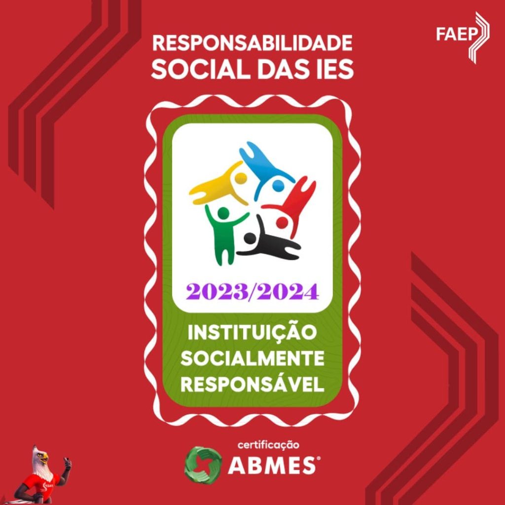 FAEP recebe, pela segunda vez, Selo de Responsabilidade Social pela ABMES